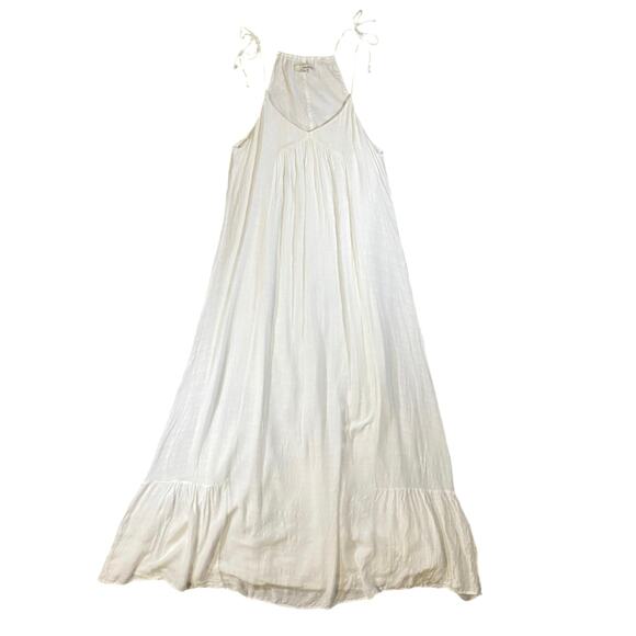 June & Hudson Tie-shoulder Peasant Maxi Dress - S - Picture 1 of 4